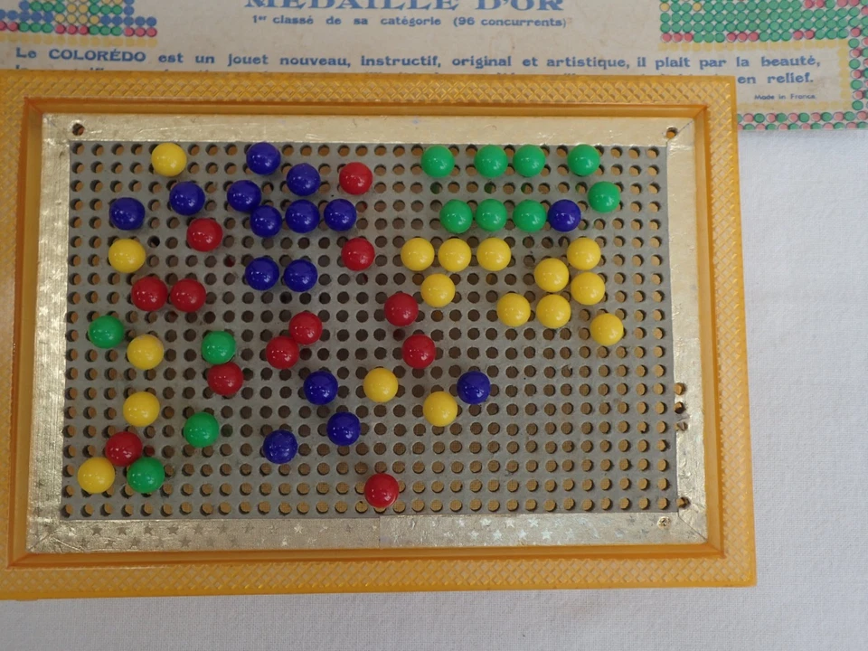 Pièces de jeu Coloredo n°P2D - Années 60. Pour compléter un autre jeu - Photo 2/3