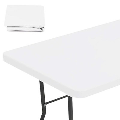 Fitted Tablecloths for 6 Foot Rectangle Tables - Durable and Elegant -30*72inch