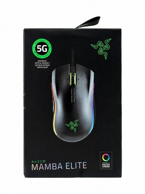 Razer Mamba Elite Wired Gaming Mouse 16,000 DPI Chroma RGB Optical New 