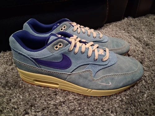SIZE 14 - Nike Air Max 1 PRM Dirty Denim DV3050-300 - FREE SHIPPING