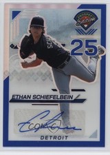 2025 Panini Prospect Edition Blue Prizm Signatures /149 Ethan Schiefelbein Auto