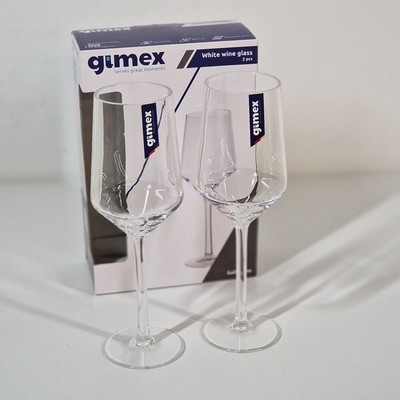Gimex Solid Line Weinglas, 2er Set, 275ml Camping Outdoor Glas Set Wohnmobil