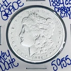 1884 CC MORGAN SILVER DOLLAR AUTHENTIC HI GRADE U.S.MINT COIN RARE KEY DATE 5955