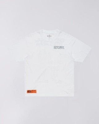 edwin Herren T-Shirt i036612.spiral sigh 02.67 white
