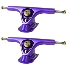 Paris Longboard Trucks V3 180mm 50 Degree Hollow Lite - Purple Satin (9.75" Axl