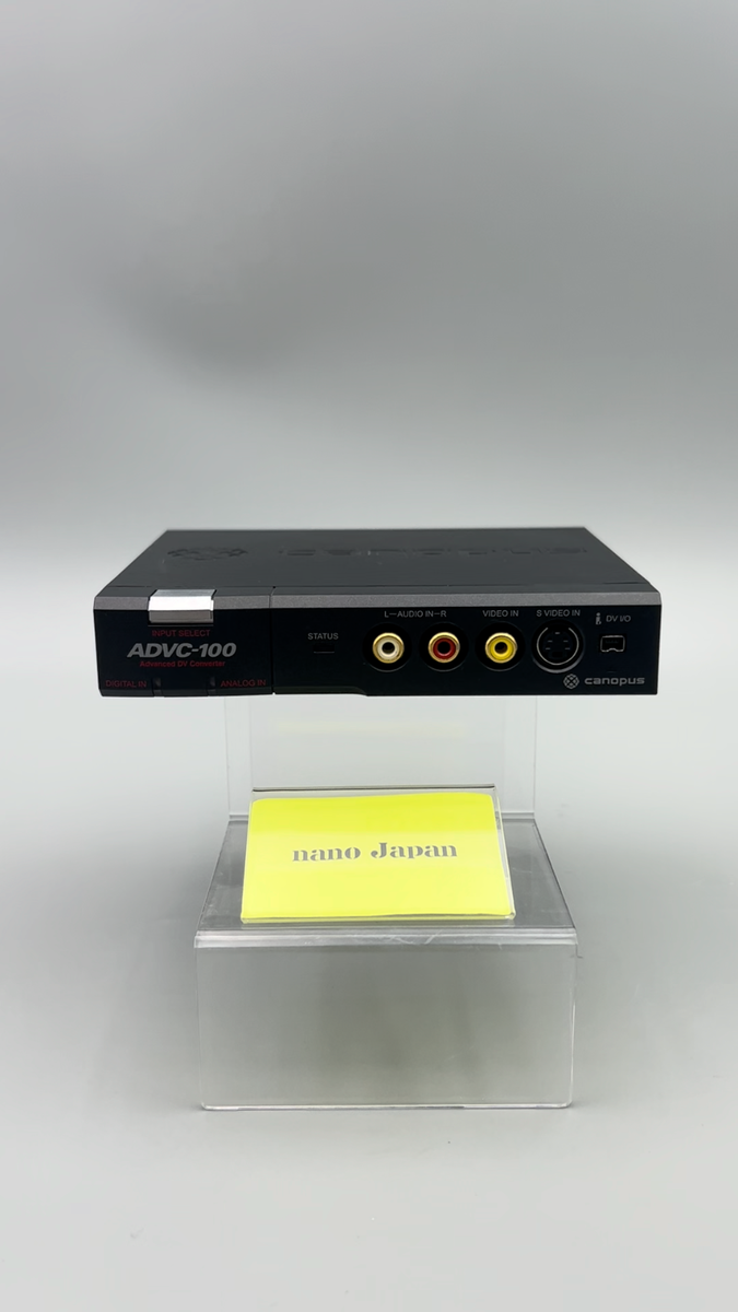 Canopus ADVC-100 Advanced DV Converter Analog to Digital VHS