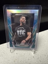 2026 Topps Chrome WWE Roman Reigns Aqua Refractor #032/199 F489