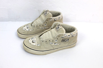 Vans Peanuts by Schulz Half Cab Shoes Unisex  Mens 6 Skater Snoopy Preloved