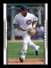 Mark Derosa  Cubs Baseball 2007 Upper Deck 609 Sports Trading Card