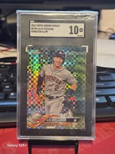 2018 TOPPS CHROME XFRACTOR #HMT82 ALEX BREGMAN SGC 10 GEM MINT