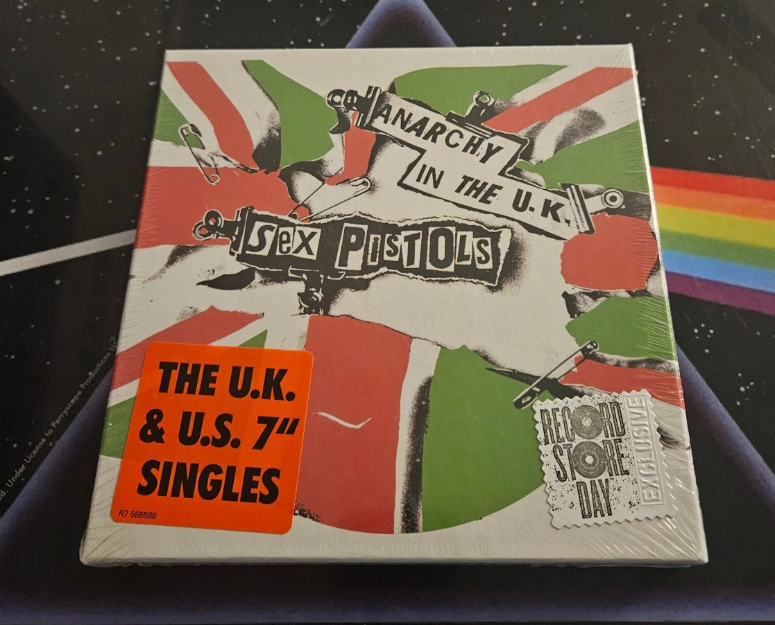 PISTOLS／THE U.K. & U.S. 7\" SINGLES シールド品 PISTOLS／THE U.K. & U.S. 7