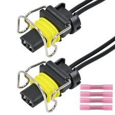 2pcs Ipr Valve Fuel Injector Connector Plug Pigtail Wiring Harness Fit For 7.3 2pcs Ipr Valve Fuel Injector Connector Plug Pigtail Wiring Harness Fit For 7.3