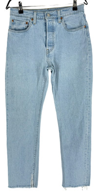 LEVIS STRAUS & CO Men 501 Straight Stretch Jeans Size W28 L30