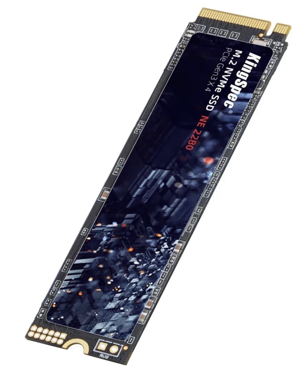 SSD 1TB, M.2 NVMe Gen3x4 SSD 2280 - Up to 2400MB/s, Internal Solid