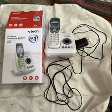 VTech CS6124 DECT 6.0 Cordless Phone/Digital Answering System White,opened Box