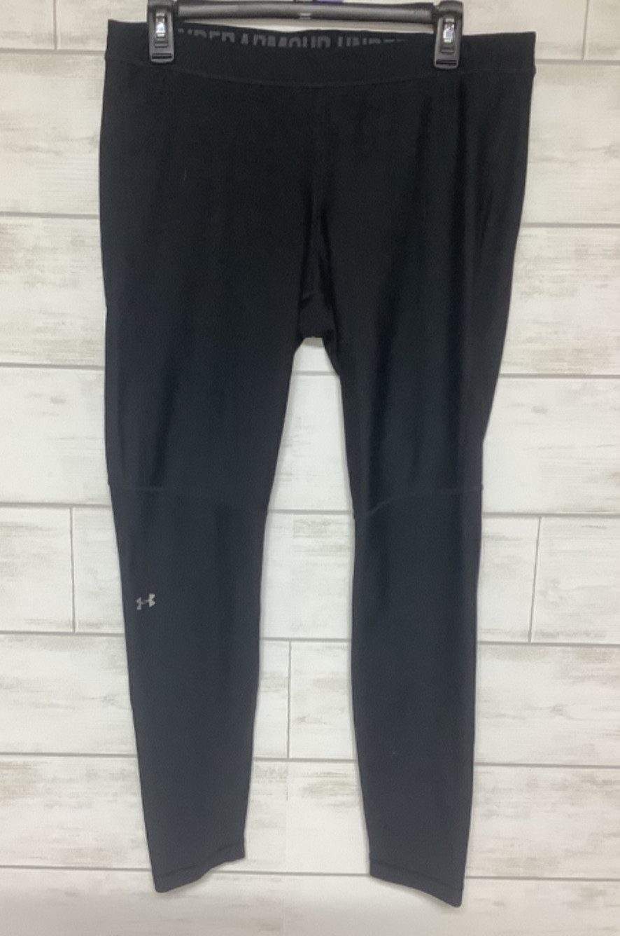 Under Armour Women’s Heat Gear Black Leggings Size XL compression