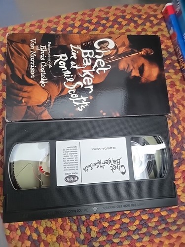 Chet Baker - Live At Ronnie Scotts VHS 1999 Elvis Costello Van Morrison - 第 3/5 張圖片