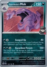 124/182 TEAM ROCKET'S MUK | UNCOMMON | DESTINED RIVALS POKEMON CARD