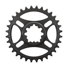 Pilo Round 3-Bolt SRAM Dub (Boost 3mm) Chainring, 34T, Blk