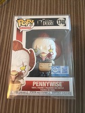 Funko Pop! Vinyl: It - Pennywise - Funko (Exclusive) #1748 W/Soft Protector