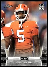 Tee Higgins 2020 Leaf Draft #09 Clemson Tigers NFL READ FREE SHIP AutographDen