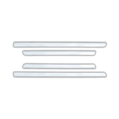 4pc Chrome Window Trim For 05-2009 Nissan Frontier CrewCab - R5399