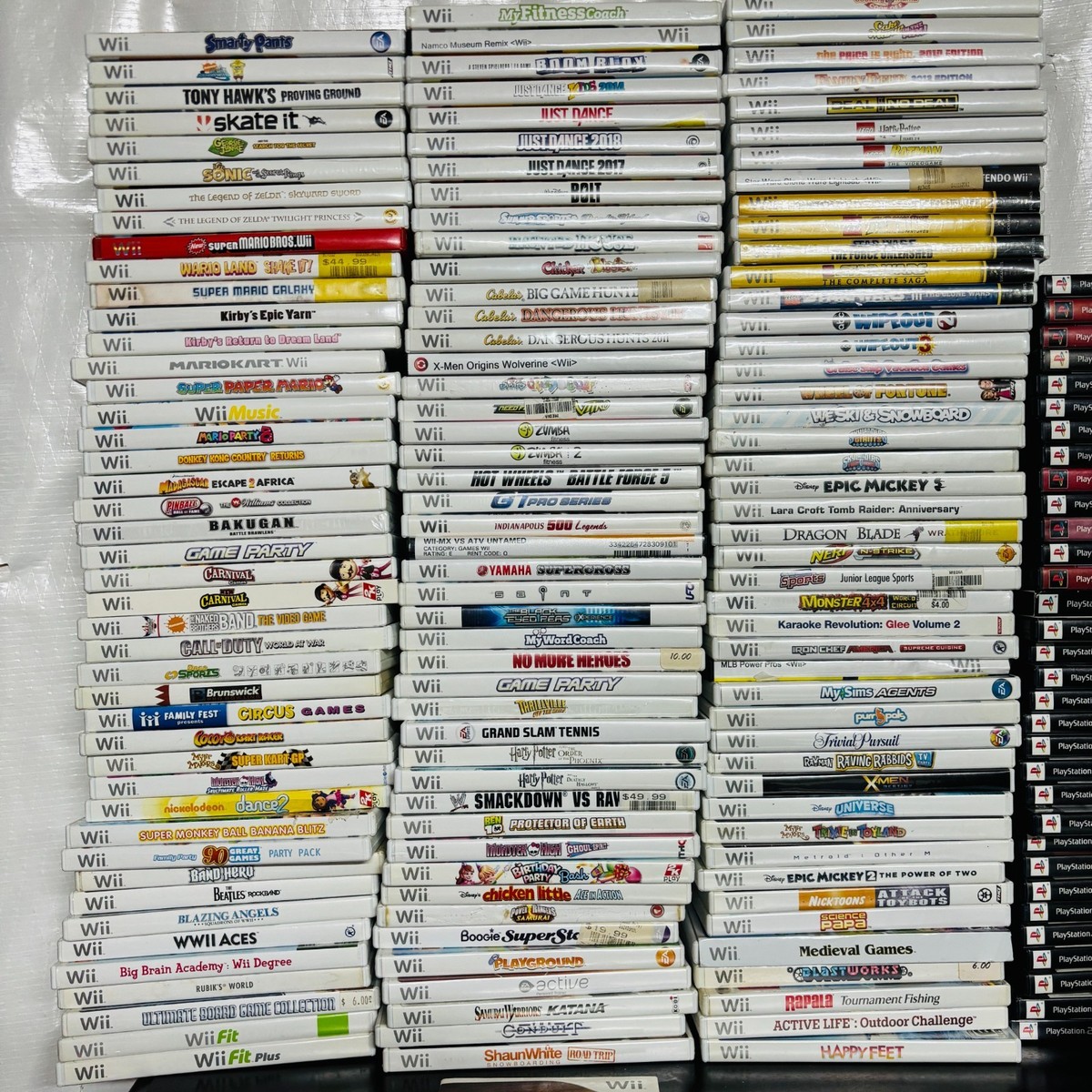 U PICK - Nintendo Wii Games - Kirby Mario Kart Party Sonic Zelda