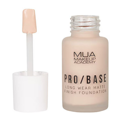 MUA #120 PRO/BASE Long Wear Matte Finish Foundation - 30ml (2er Pack)