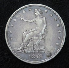 1878-S Trade Dollar * Potty Dollar * Circulated * Altered * A1051