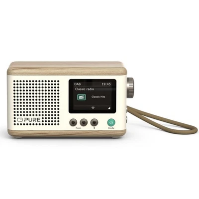 Pure Classic Mini tragbares Digitalradio DAB+ FM Akku Bluetooth Lautsprecher - Bild 1 von 4