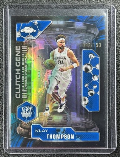 2025 Topps Chrome Klay Thompson Refractors Blue (RAW)