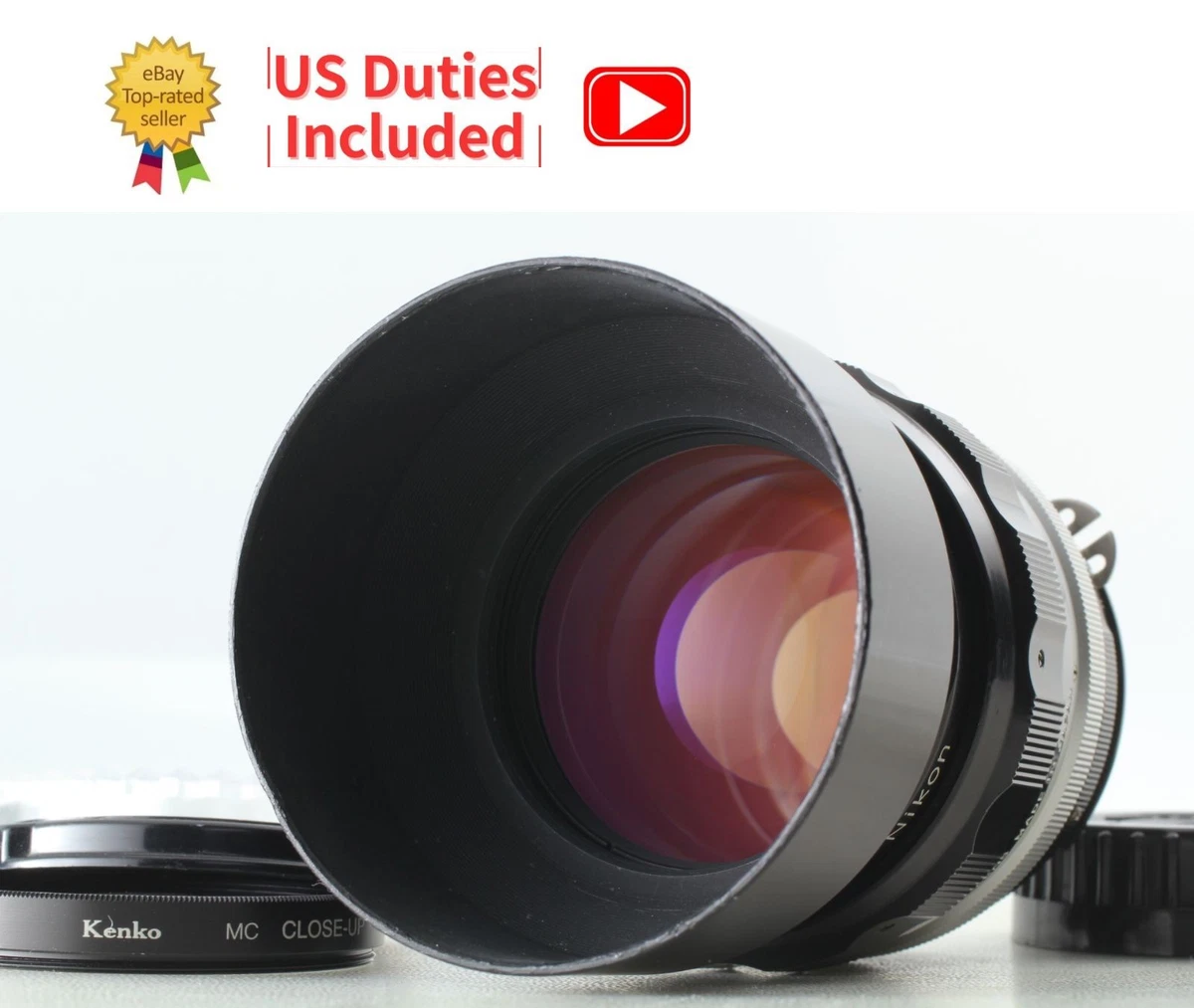 Nikon NIKKOR f/1.8 Camera Lenses 85mm Focal for sale - eBay