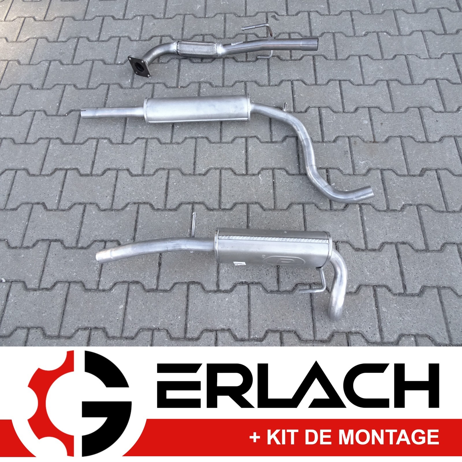 Silencieux echappement Seat Arosa 1.4 pot de rechange pour VW Lupo 1.0