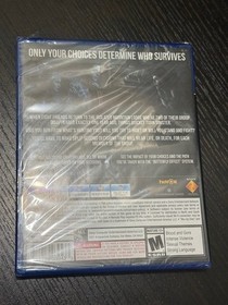 PS4 Until Dawn Until Dawn - Sony PlayStation 4