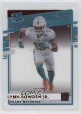 2020 Panini Chronicles Clearly Donruss Rated Rookie Red /199 Lynn Bowden Jr 0w27