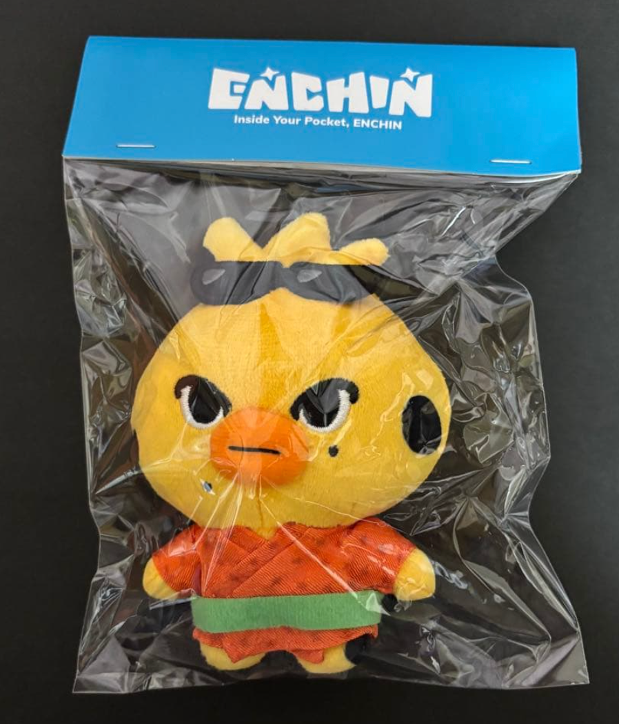 ENHYPEN ENCHIN PLUSH KEYRING_JP PU-NI NI-KI JAPAN LIMITED YUKATA