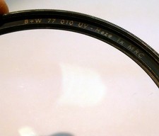 B W 77mm F-PRO UV-Hazel MRC Clear Multi-Coated Filter - free shipping USA