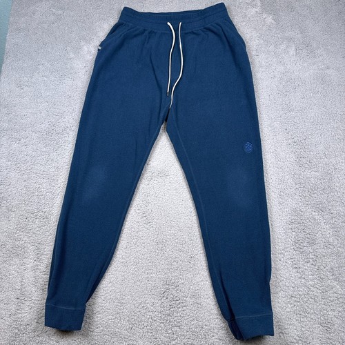 Stio Jogger Pants Mens Large Blue Pinedale Fleece Sporty Stretch Fleece
