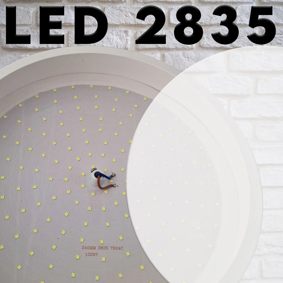 Lampadario a Sospensione Cerchio LED 40W Design Circolina IP20 Cucina Salotto - Immagine 3 di 4