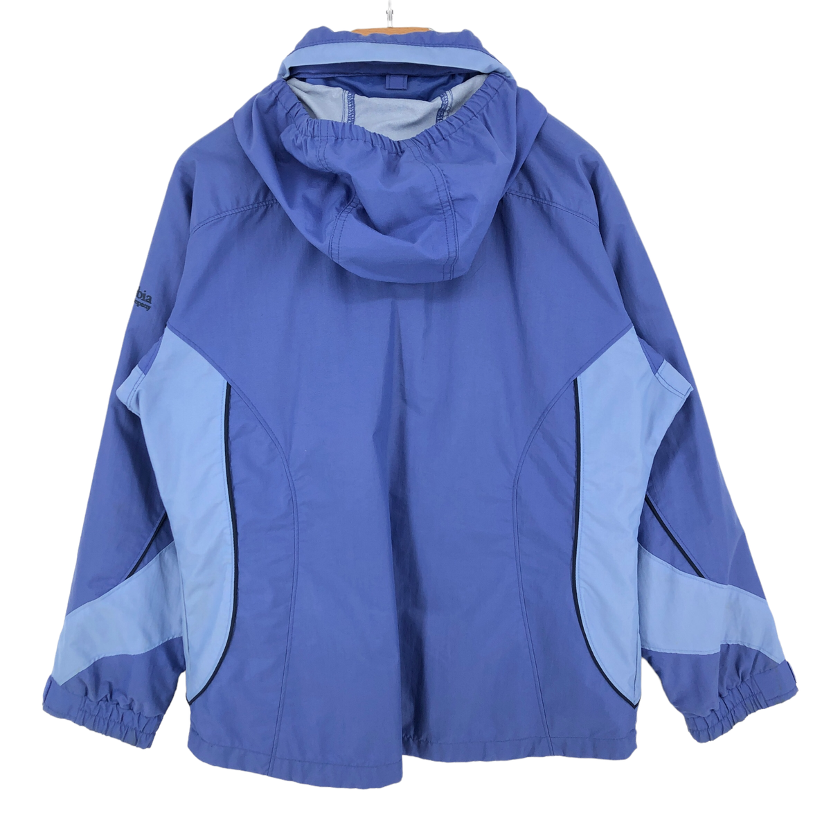 Veste Columbia Coupe-vent Enfant - Noir/gris - Taille 14/16 Ans - Très Bon état