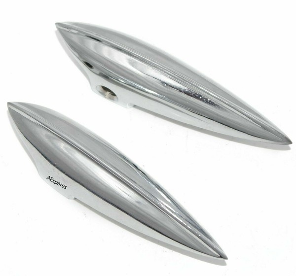 Lambretta Seitenverkleidung Griffhebel Set Aluminium Poliert FüR LI GP SX TV DL-image