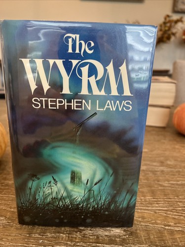 The Wyrm by Stephen Laws Signed, First Edition Mylar Cover..Great Condition