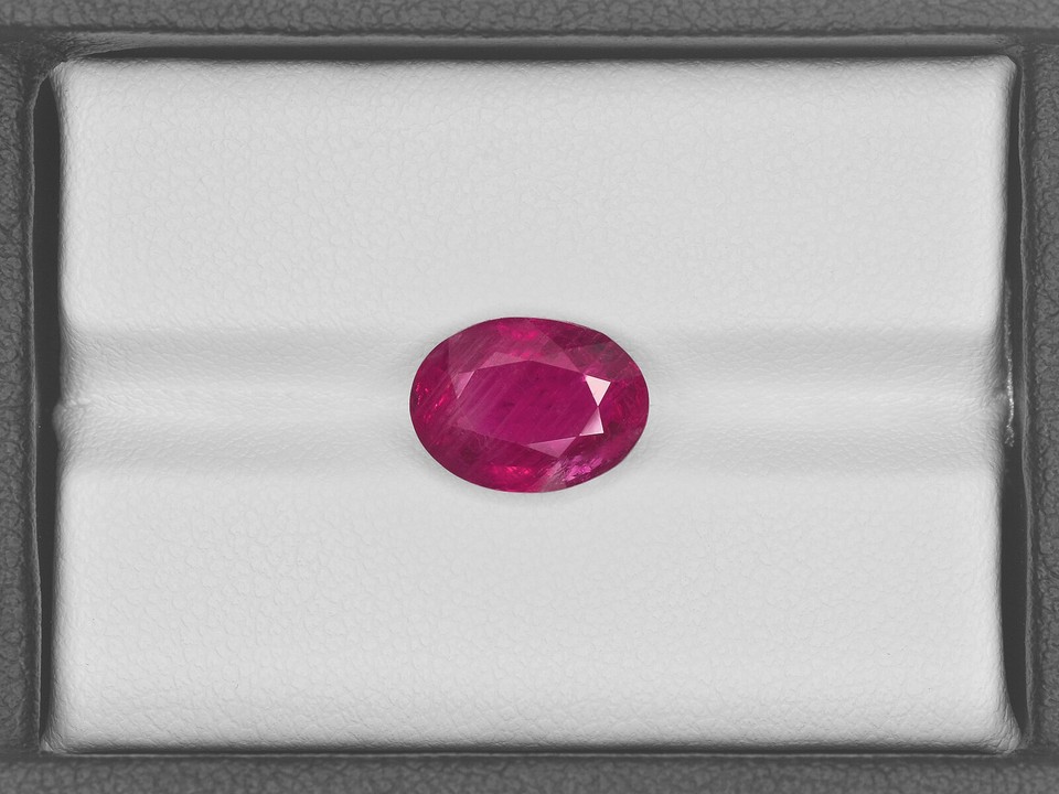 GRS Certified BURMA Ruby 4.57 Cts Natural Untreated Rich Pinkish Red ...
