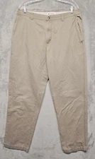 Columbia Pants Mens 36x34 ROC Cargo Canvas Fishing Outdoors Pants F3 AM8142