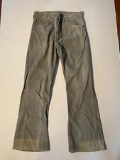 Vintage Levi s 517 Corduroy Pants 80s green 33x31