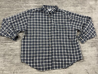 Arizona Top Womens 2X Multicolor Plaid Longsleeve Button Up 100% Cotton