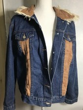 Jean Jacket Womens #3 Lighthouse Apparel Xxl Blue Vintage Fall Summer Spring