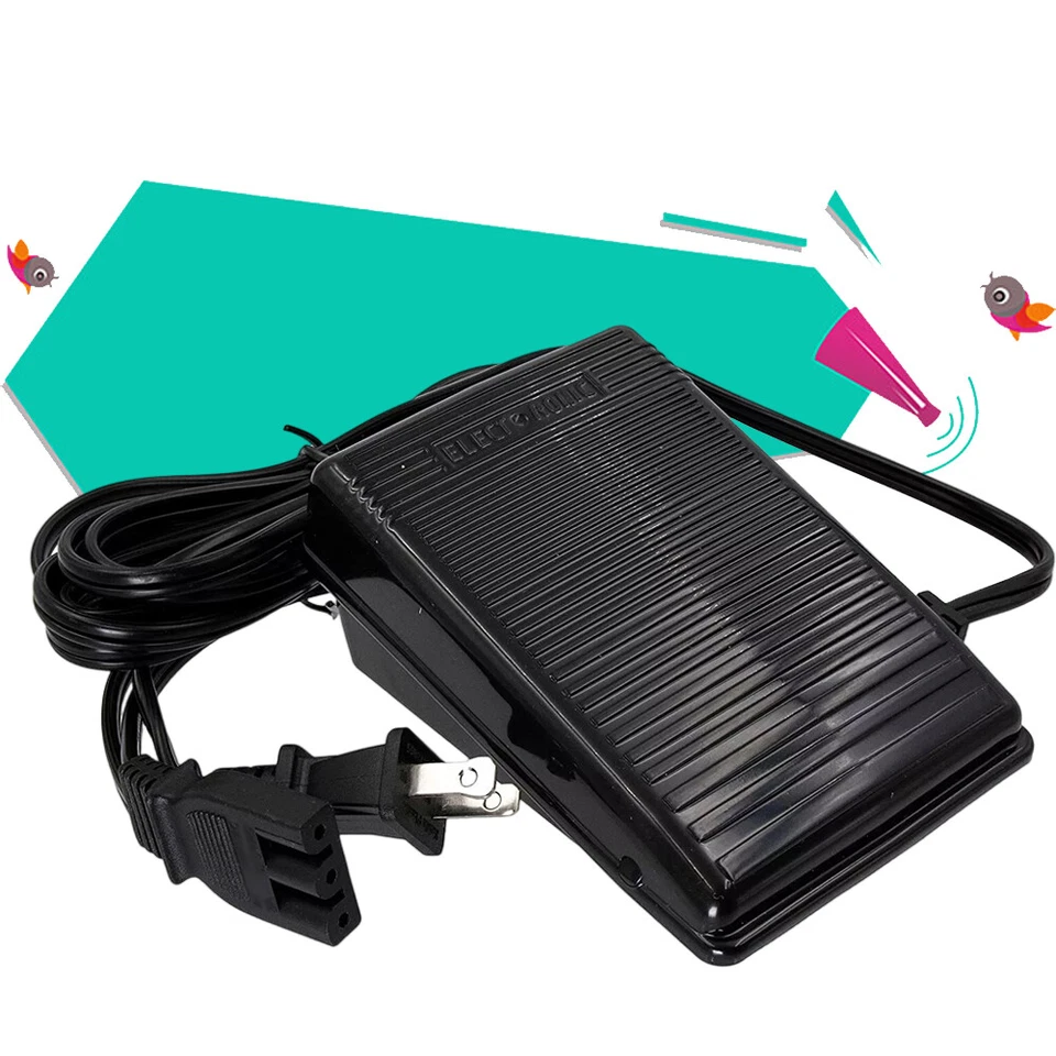 Foot Controller and Power Cord For Singer Sewing Machine - Image 2 of 4