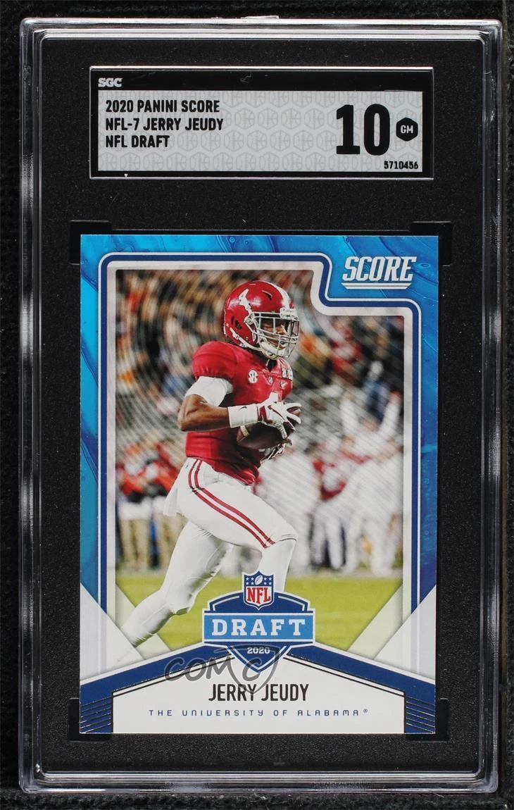 Jerry Jeudy Panini Score NFL Draft #NFL7 Base