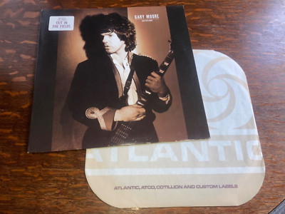 GARY MOORE ''Run For Cover'' US 1985 LP Hype Sticker Promo Mirage (90482-1) - NM